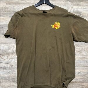 Obey Brown Graphic T-Shirt